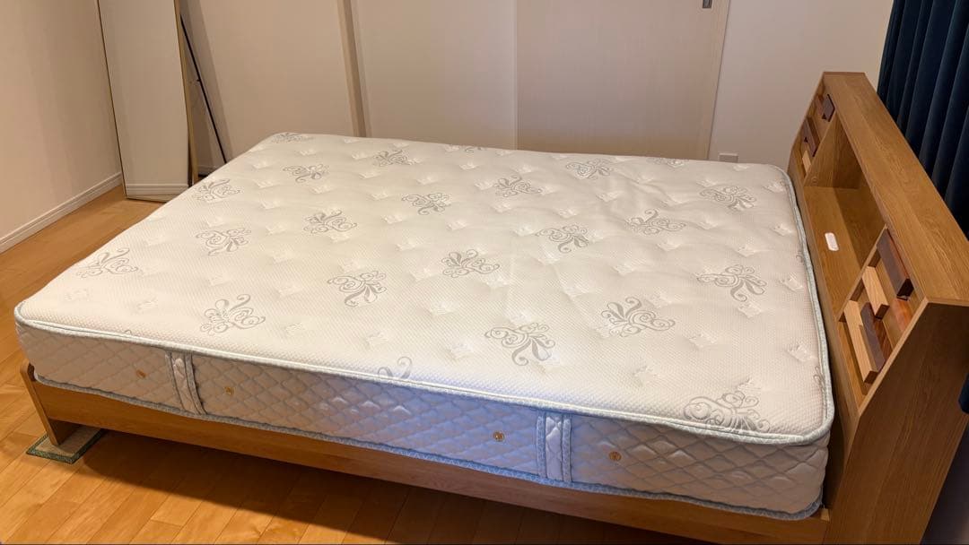 日本ベッド シルキー シフォンダブルサイズ