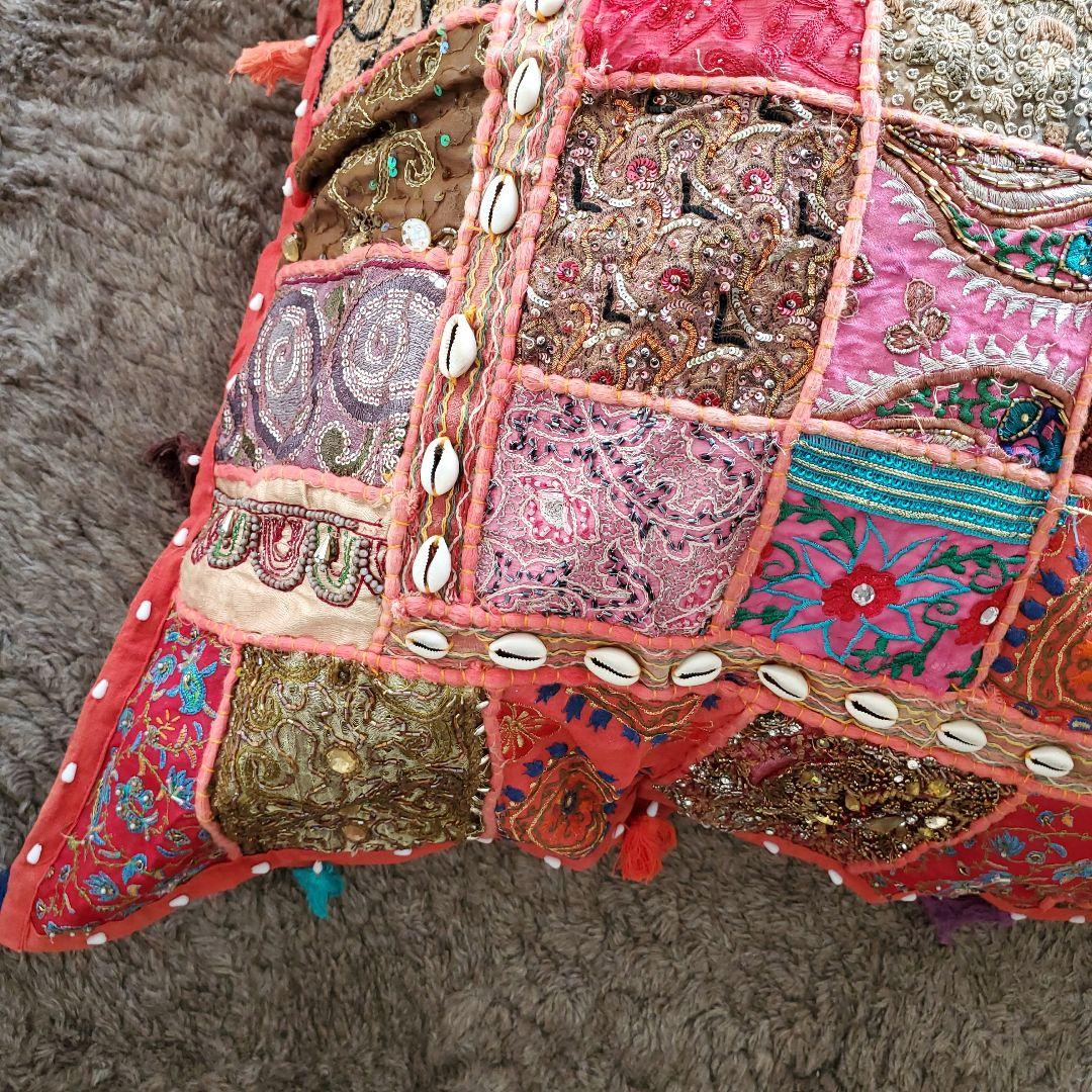 輸入品！大判クッションカバー