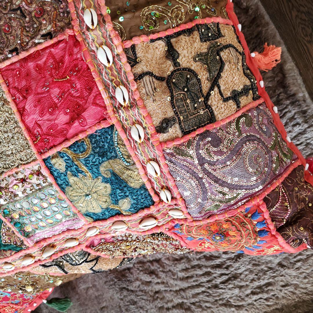 輸入品！大判クッションカバー