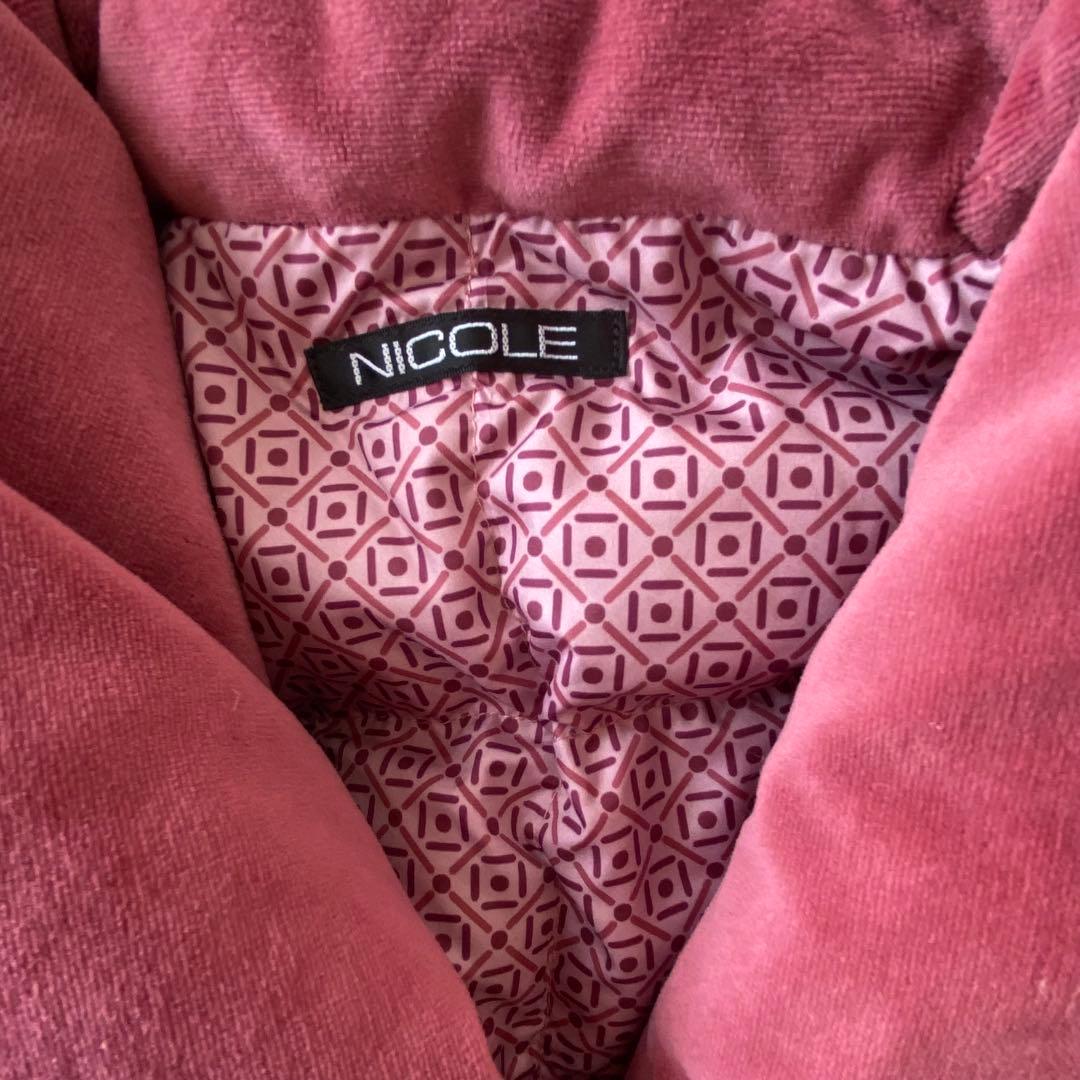 NICOLE 着る羽毛布団ベスト　男女ペアセット売り　M