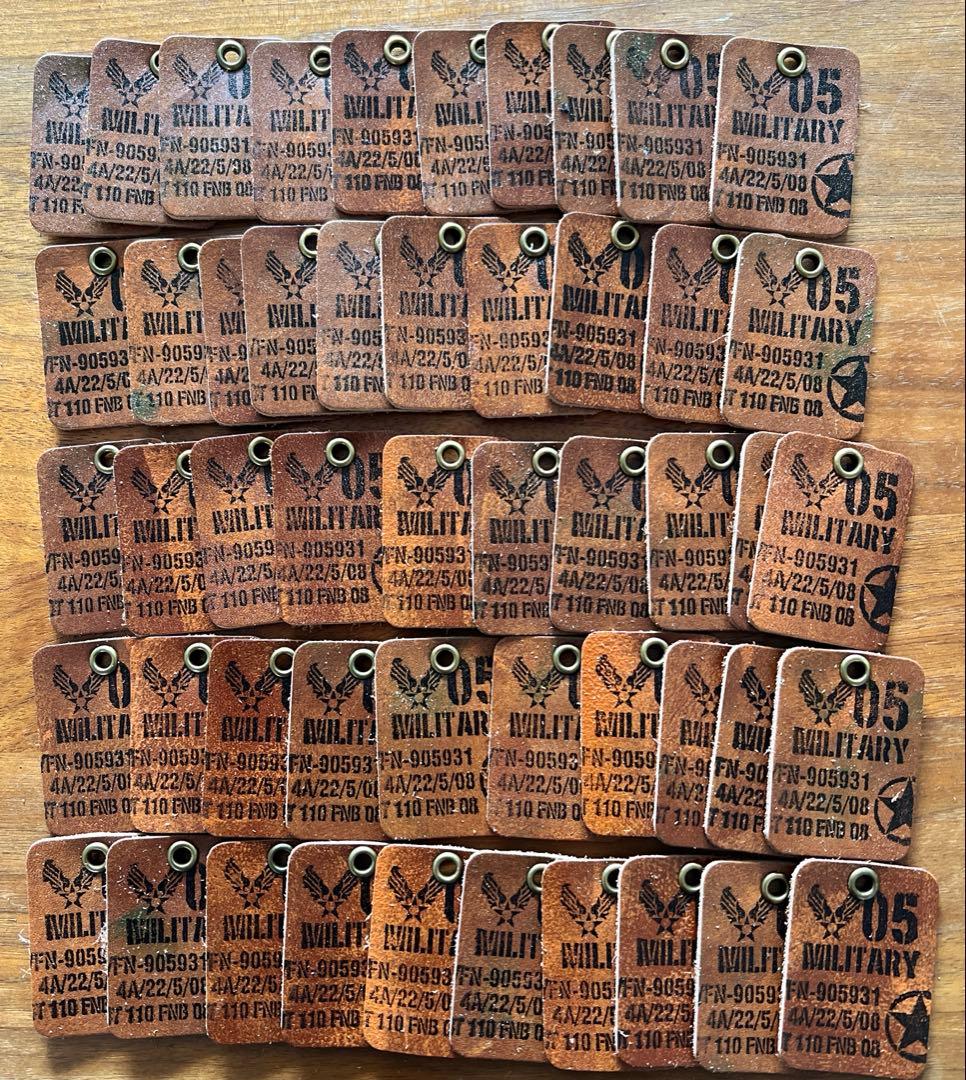 VIPバイヤー様　オーダー品　革タグ　100点　デニムリメイク　ビンテージ