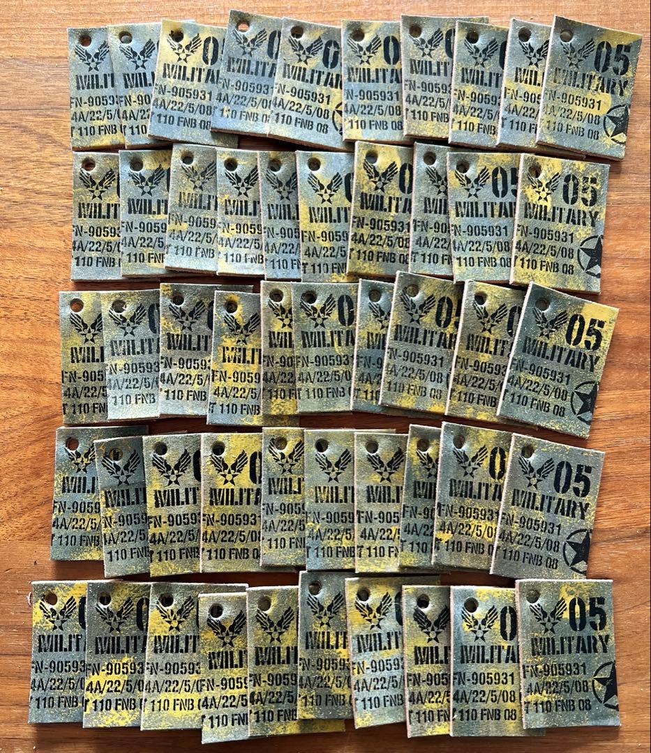 VIPバイヤー様　オーダー品　革タグ　100点　デニムリメイク　ビンテージ