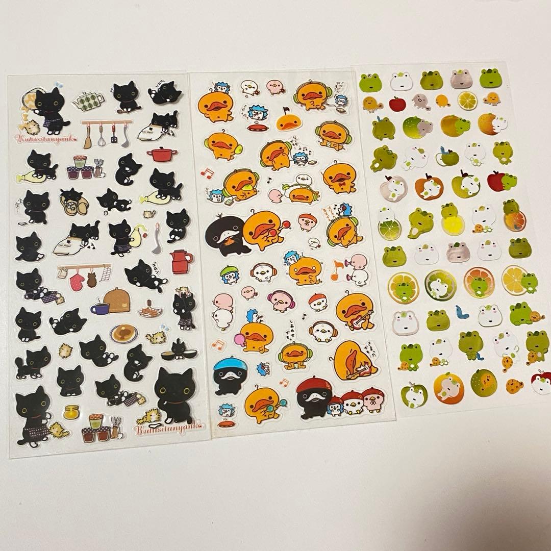 平成レトロ サンエックスキャラクター シールまとめ売り - メルカリ