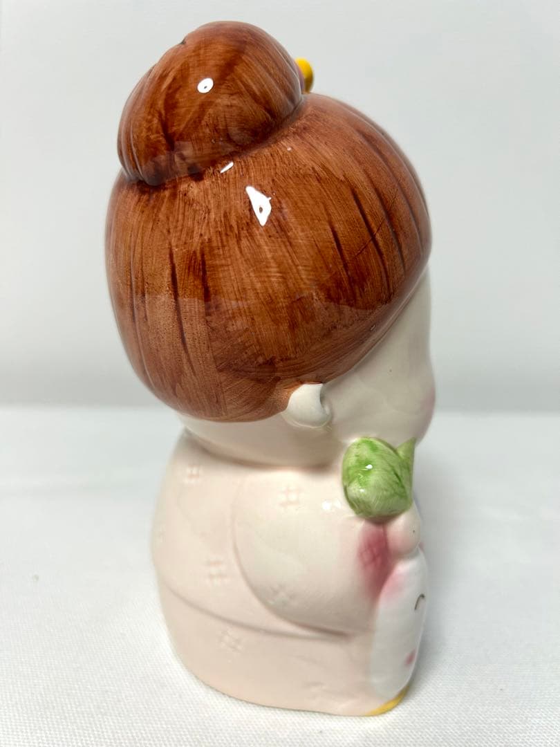 昭和レトロ】陶器製 ファンシー TOKAI 東海工芸 貯金箱 当時物 - メルカリ