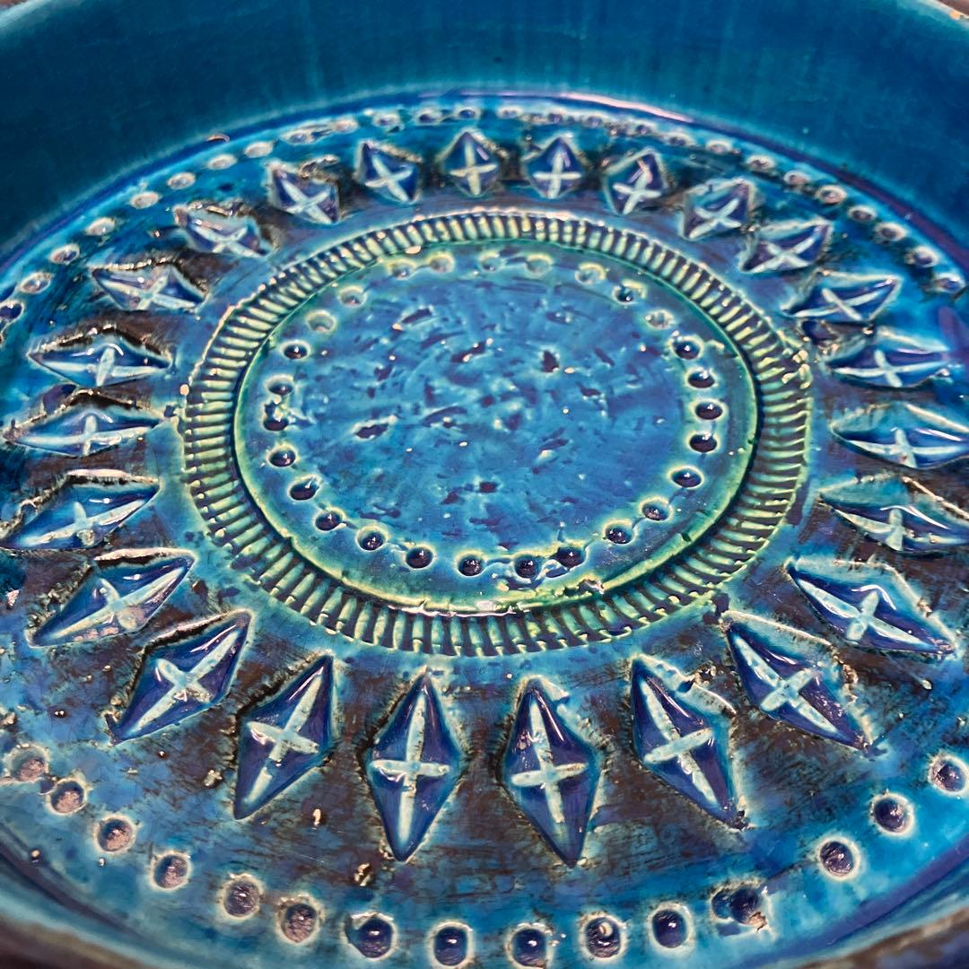 イタリア製 FLAVIA 灰皿 アシュトレイ ビトッシ リミニブルー フラビア