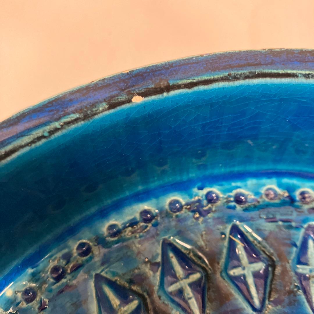 イタリア製 FLAVIA 灰皿 アシュトレイ ビトッシ リミニブルー フラビア