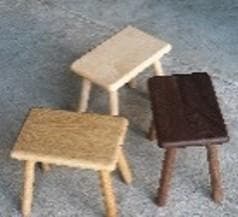 ア*ル様 ウッドスタンド（Walnut製）四角300×180㎜ (高：280㎜)