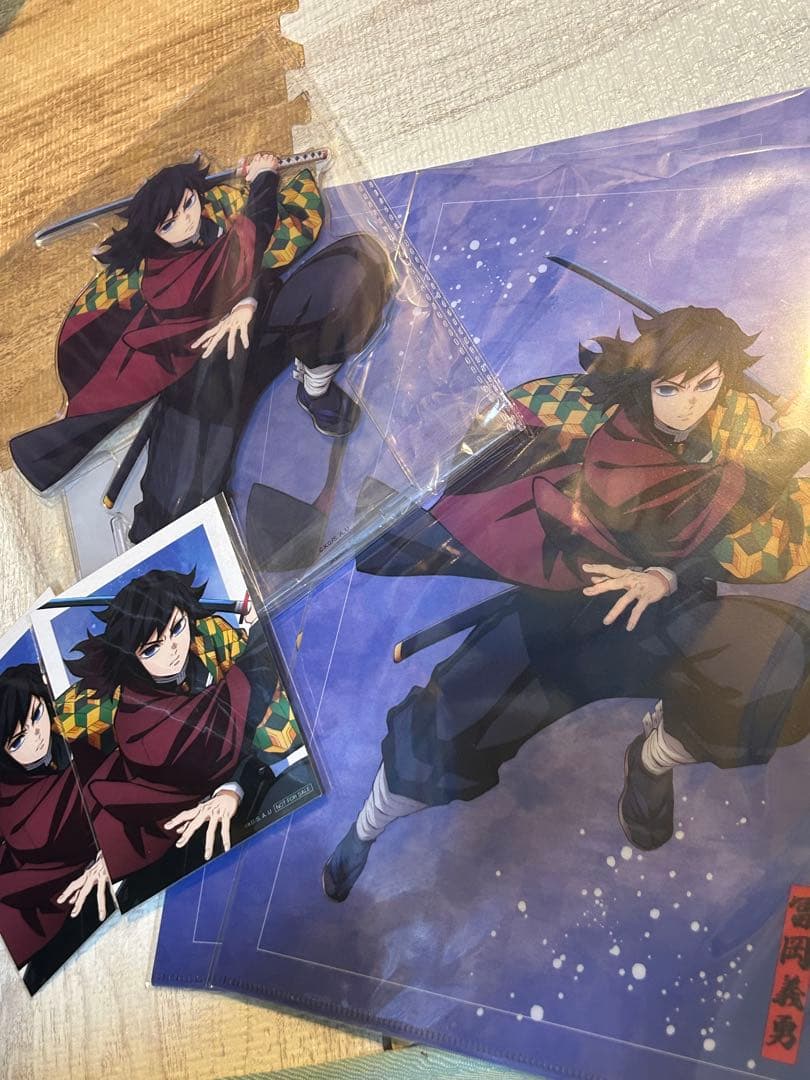 鬼滅の刃 アニプレックスオンラインくじ 冨岡義勇C賞E賞 ブロマイド