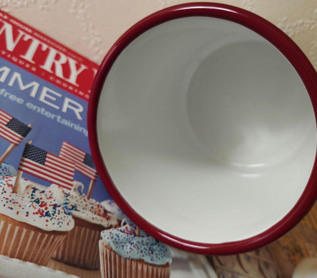 マニー　ロココ　ホーローキャニスター