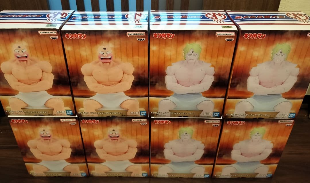キン肉マン サウナフィギュア キン肉マン＆テリーマン8体セット