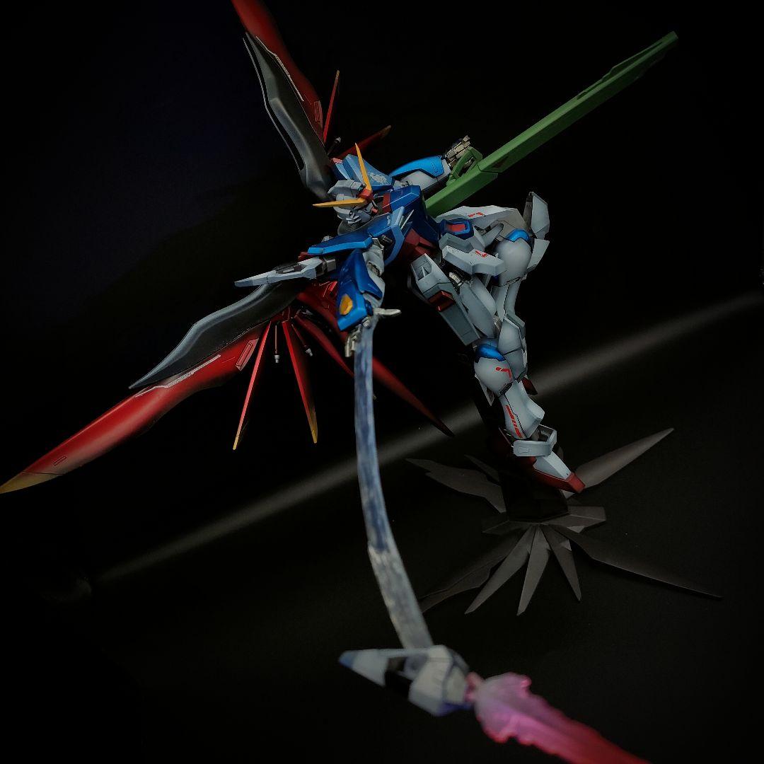 ガンダムSEED DESTINY　デスティニーガンダム　ガンプラMG 塗装完成品