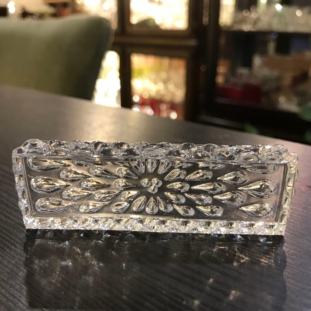 オールドバカラBACCARATグートドGouttesD'eauナイフホルダーペア