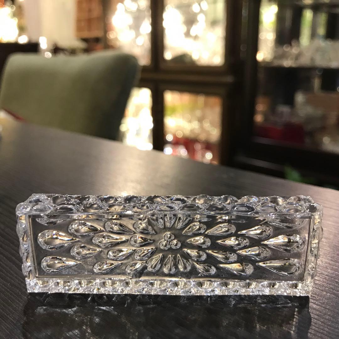 オールドバカラBACCARATグートドGouttesD'eauナイフホルダーペア