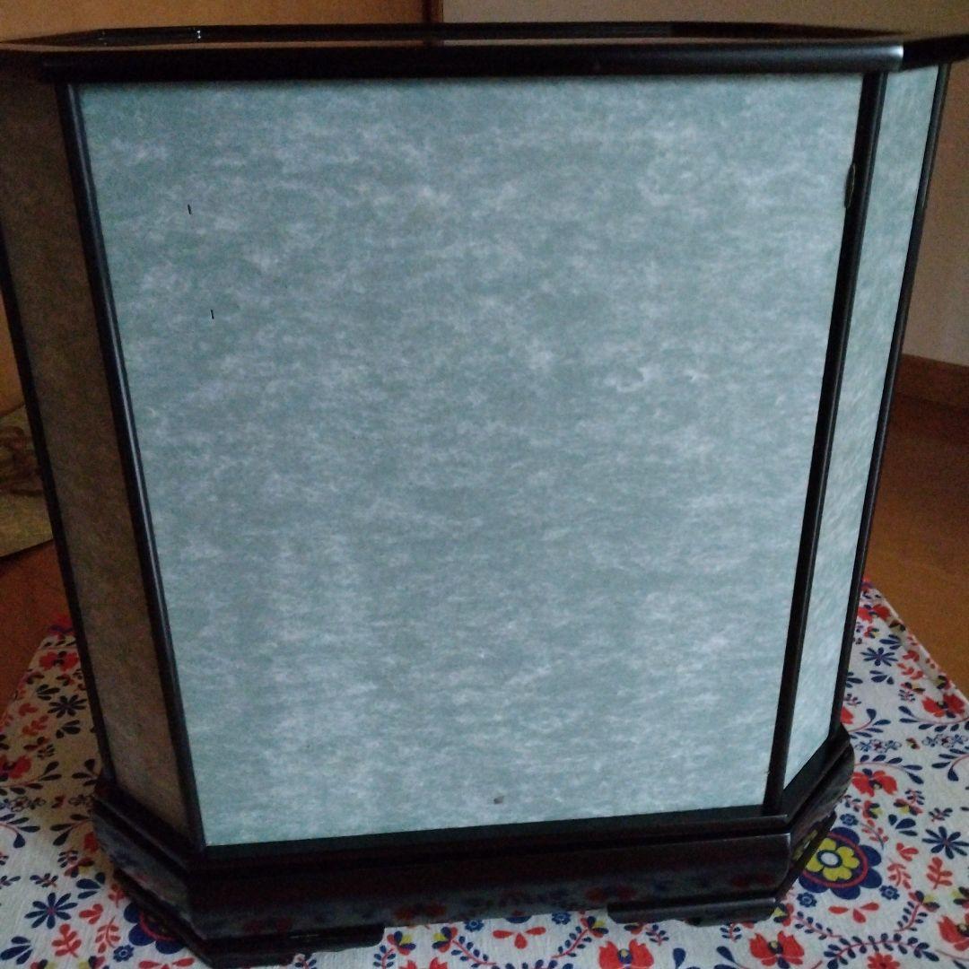 特選　五月人形　12号極上　角切　兜飾　ガラスケース入り