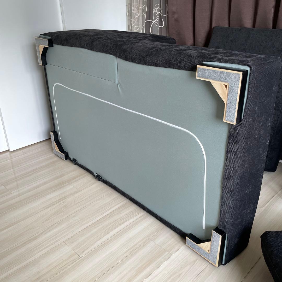 IDC大塚家具 DUO（デュオ） カウチソファー ヘッドレスト付き