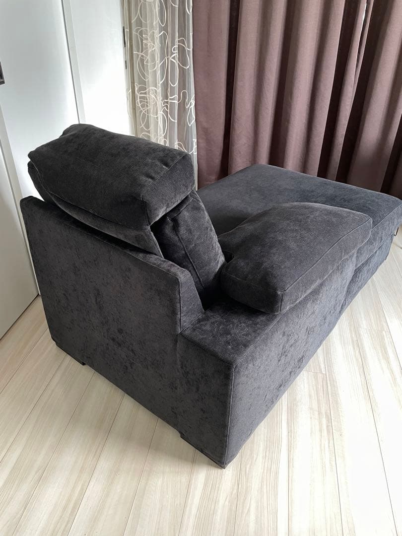 IDC大塚家具 DUO（デュオ） カウチソファー ヘッドレスト付き