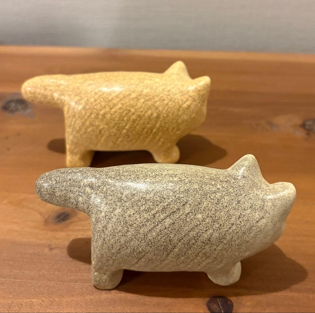 リサラーソン ふたごのMIKA グレーの兄 ブラウンの弟