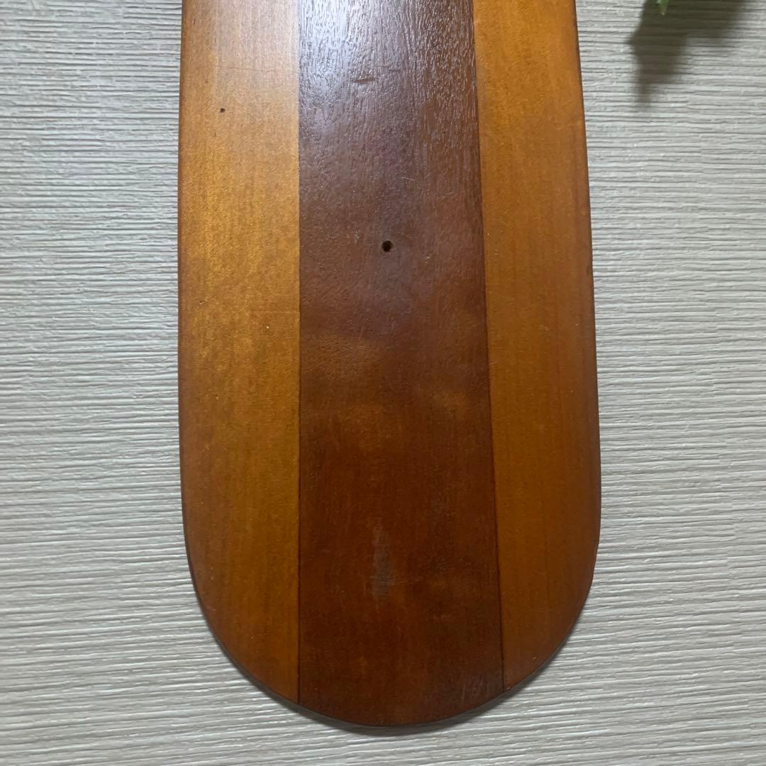 アンティークHawaiiカヌーのオヒア材パドルウオール2本set