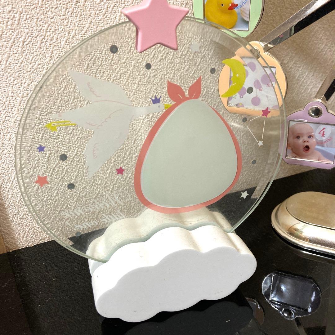 アニュエル　メロディフォトフレーム　観覧車オルゴール　ガラススタンド　まとめ売り