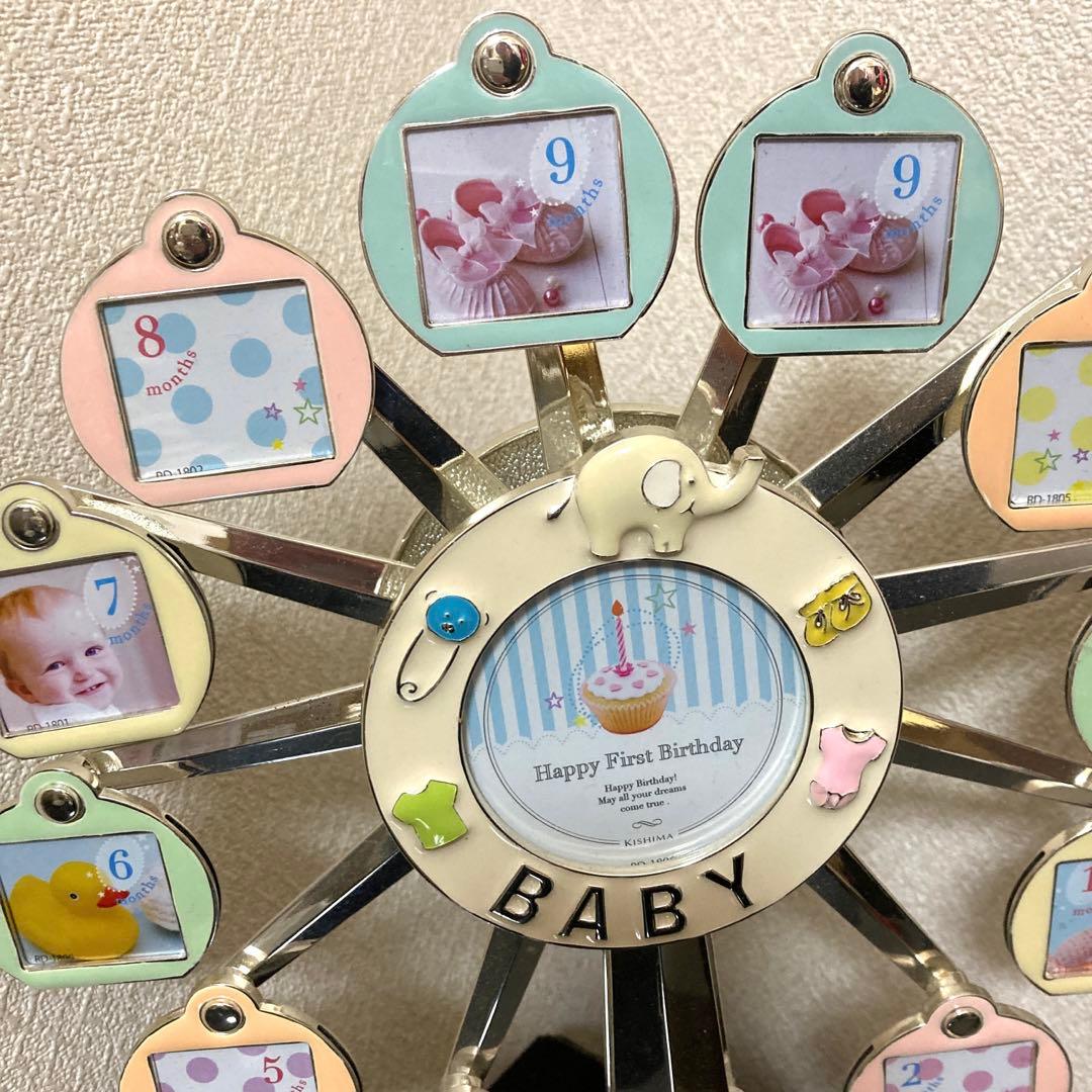 アニュエル　メロディフォトフレーム　観覧車オルゴール　ガラススタンド　まとめ売り