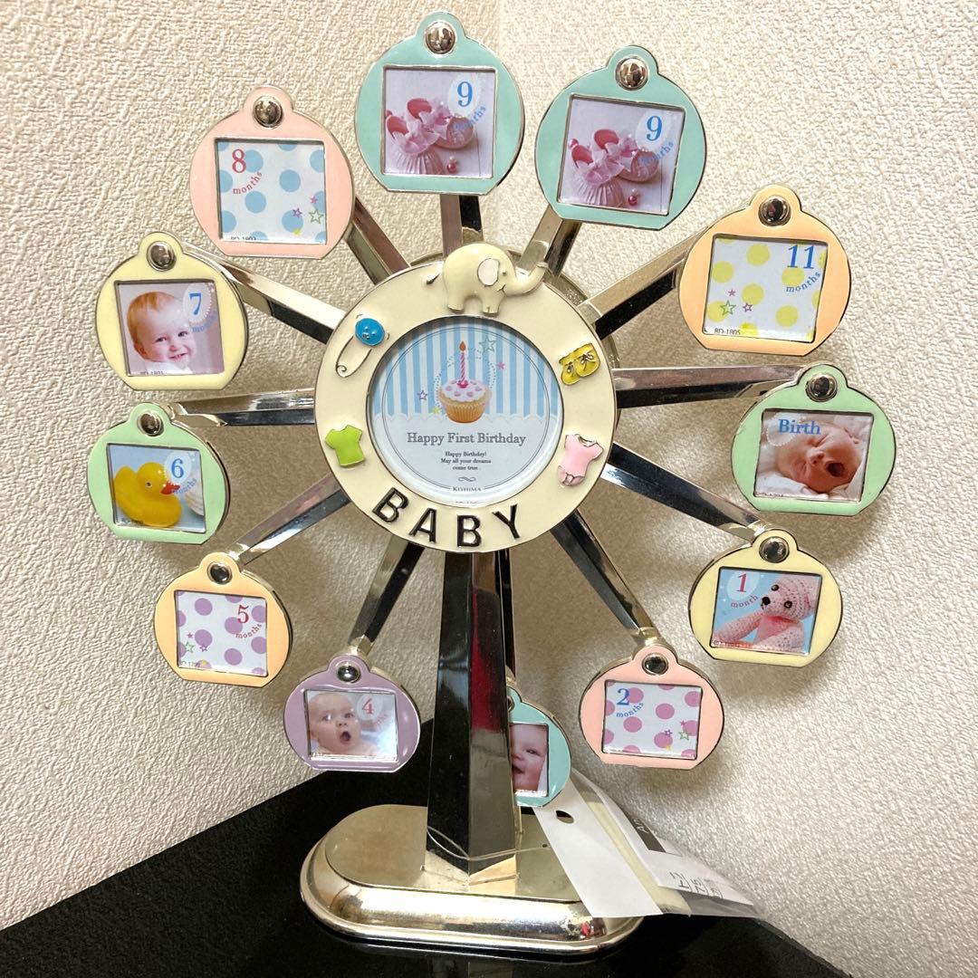 アニュエル　メロディフォトフレーム　観覧車オルゴール　ガラススタンド　まとめ売り