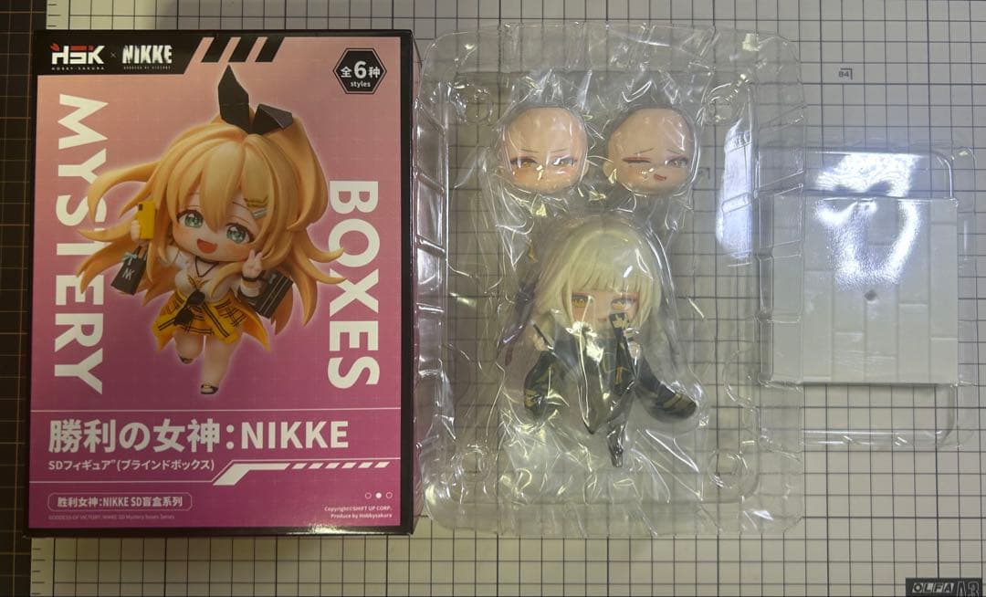 勝利の女神　NIKKE SDフィギュア デフォルメフィギュア　ブラン　ノワール