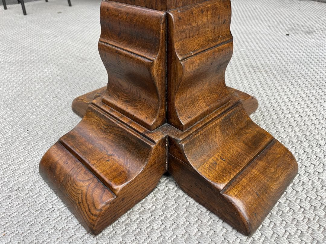 デッドストック☆ユーロヴィンテージ／ハイスツール／カウンタースツール／オーク材