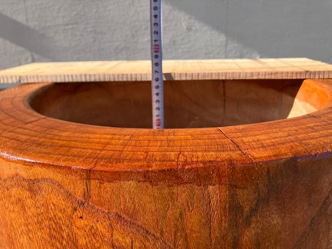 木製餅つき臼 フルメンテ済み 13弾