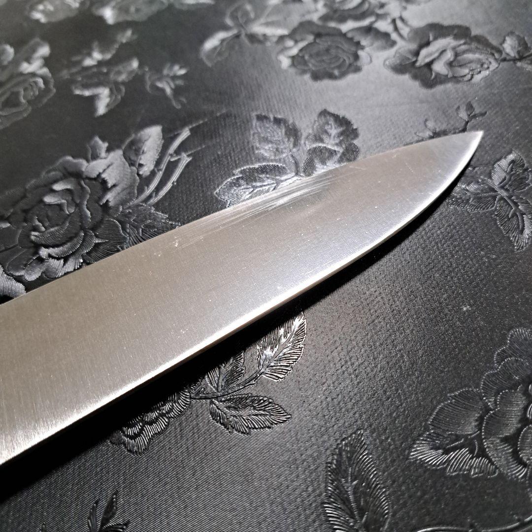 合羽橋　鍔屋　牛刀　モリブデン鋼　刃渡り27cm　洋式　両刃 牛刀