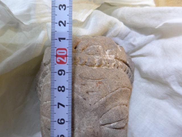 石仏の残存です。味のあるものです。