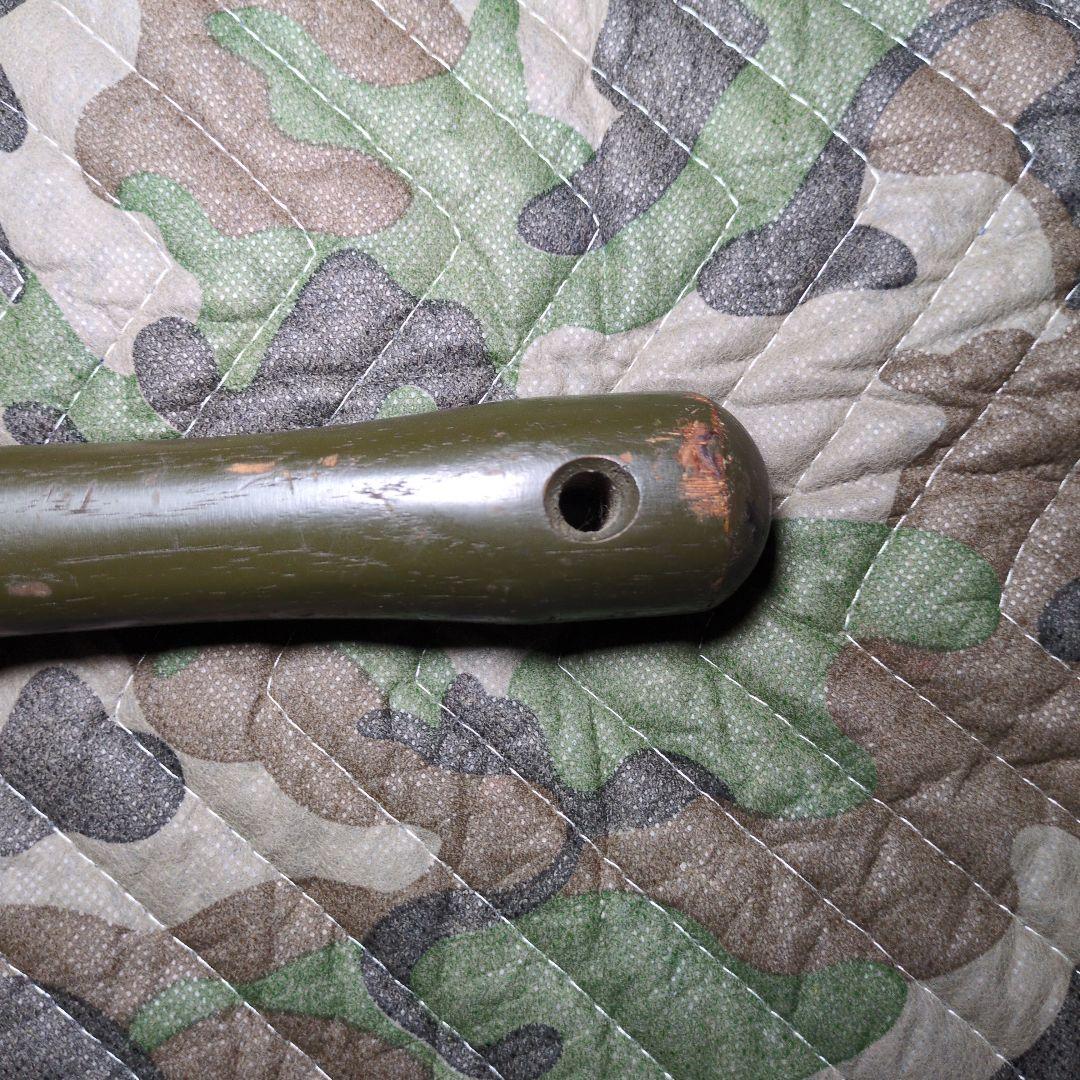 米軍　M56 エントレンチングツール キャンバスケースとスコップ(ツルハシ付き)