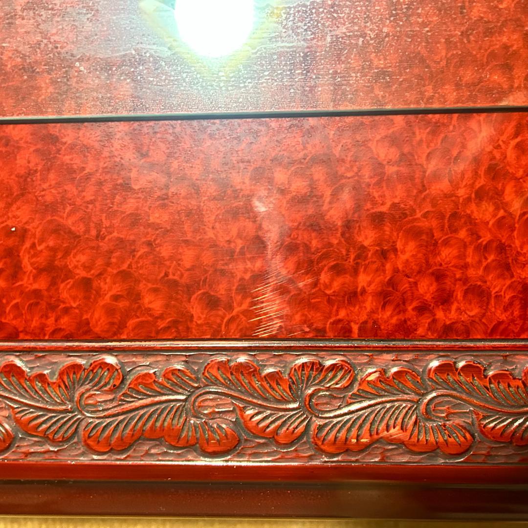 鎌倉彫　和風座卓