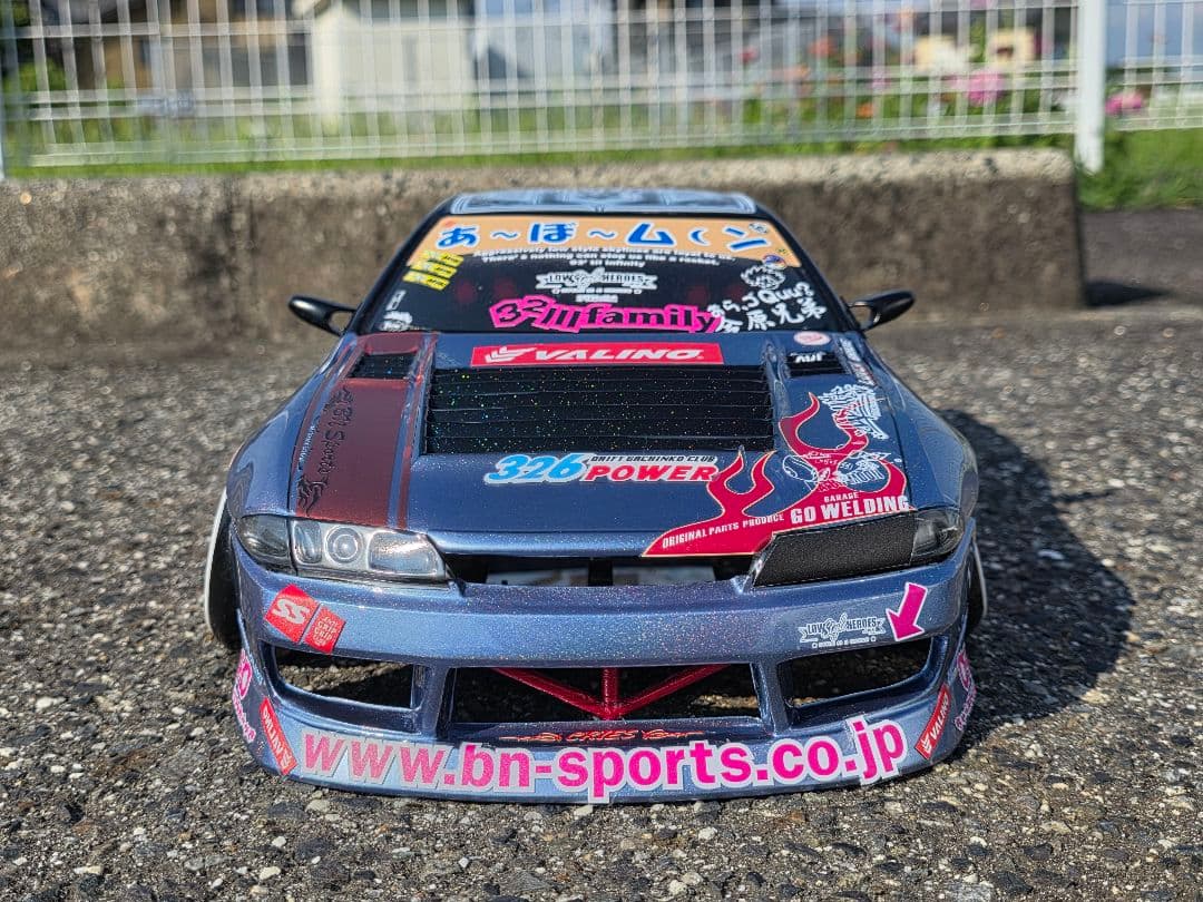 《最終》パンドラＲＣ　Ｒ３２スカイライン４ｄｒ　製作済ラジコンボディ