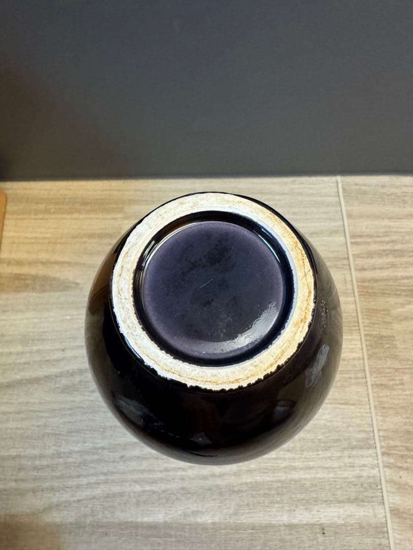 1512 【茶道具】中村翠嵐 紫交趾 鶴首花入 未使用 - メルカリ