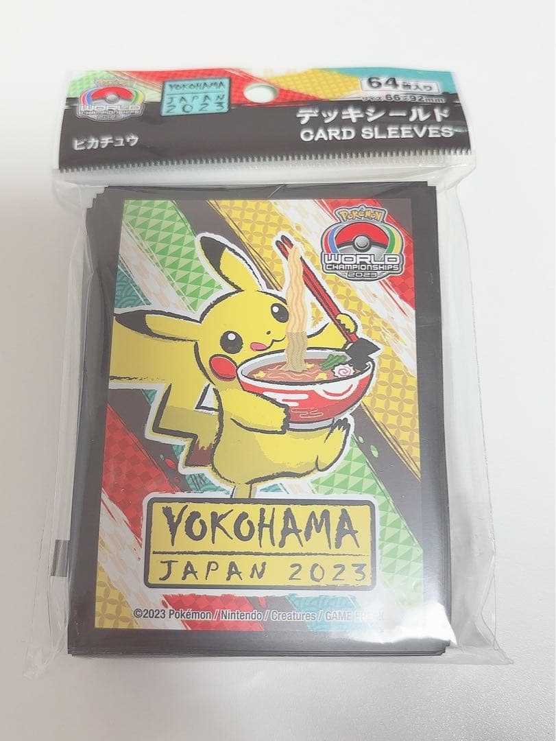 WCS 2023 横浜 ピカチュウ デッキシールド - メルカリ