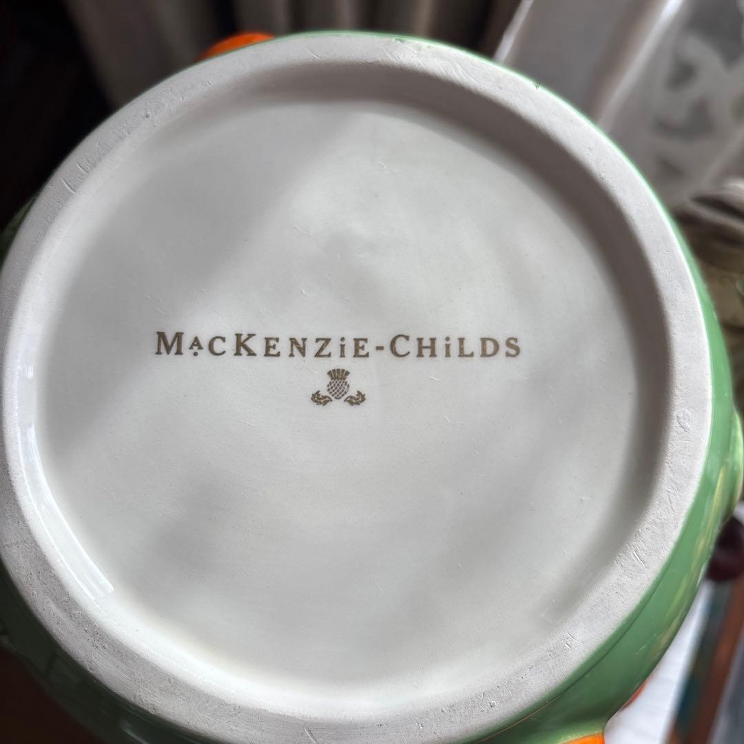 MacKenzie-Childs 2026年新商品 オレンジ花瓶 - メルカリ