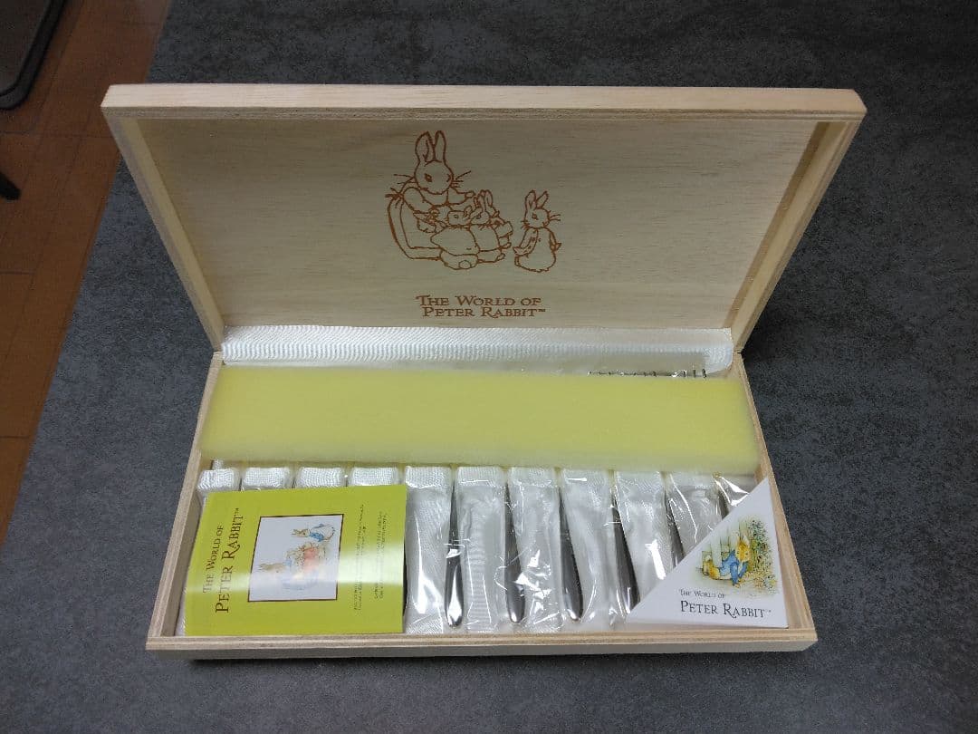 ピーターラビット カトラリーセット