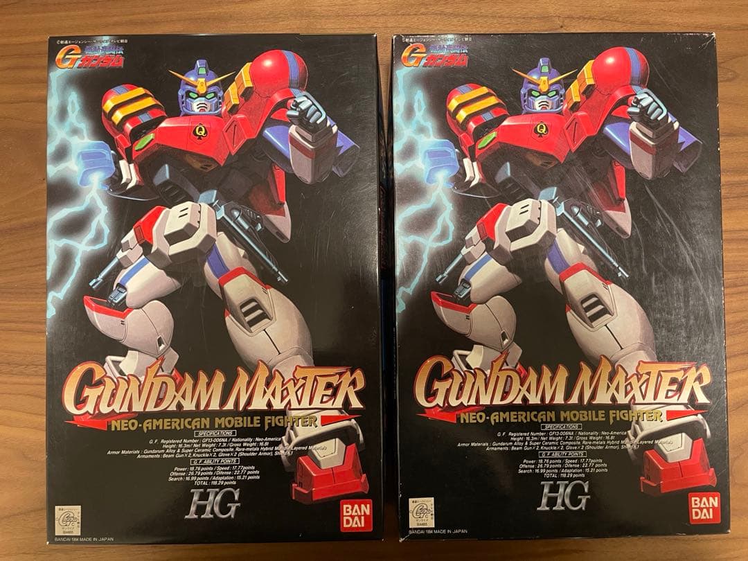 未開封 機動武闘伝 Gガンダム プラモデル 5箱まとめ売り
