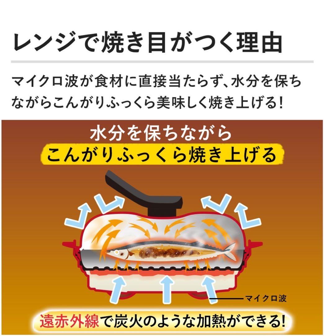 【新品未使用】レンジメート プレミアム　レッド　ジャパネット最新モデル