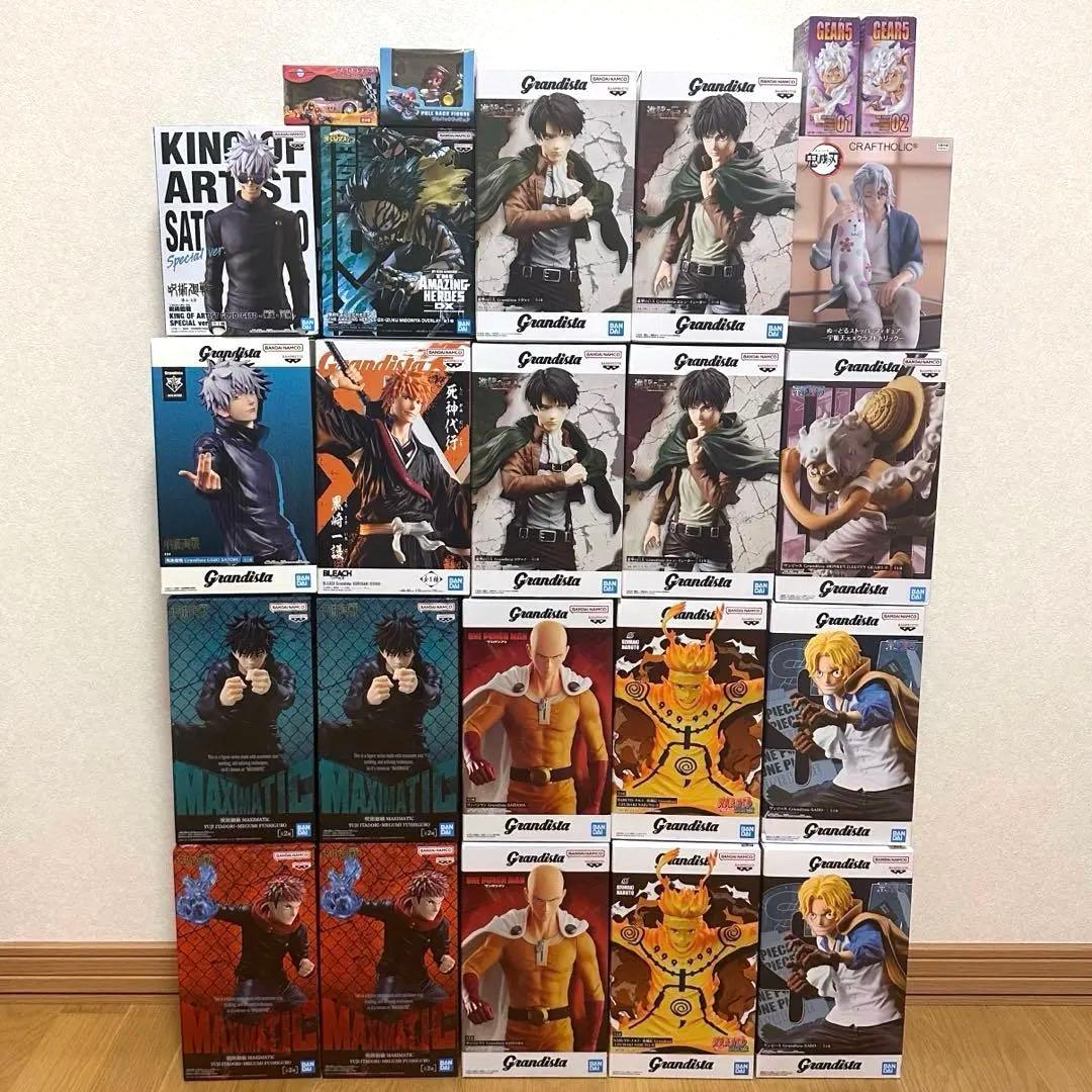 フィギュア 24点まとめ売り フィギュア 15体セット ジャンク まとめ売り - メルカリ
