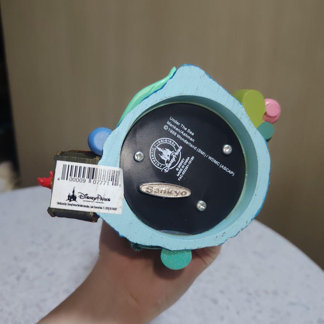 ディズニー　Disney アリエル　オルゴール　リトル・マーメイド