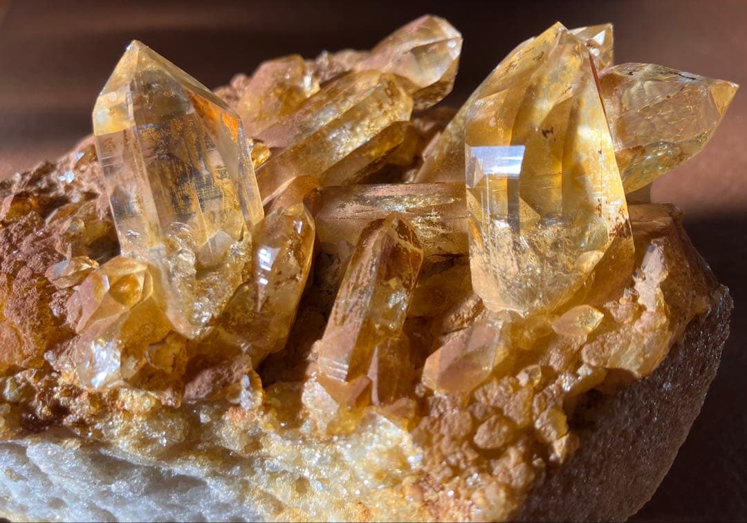 ガネーシュヒマール　ヒンドゥン産　高透明度　ゴールデンヒーラー　虹 627g