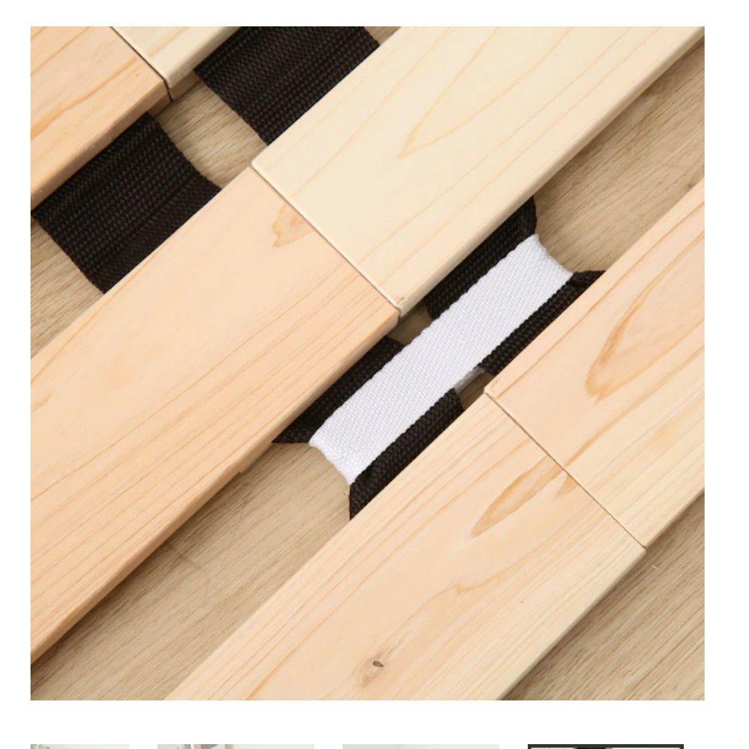 NITORI☆セミダブル 丸めてしまえる檜すのこベッド 定価13,990円