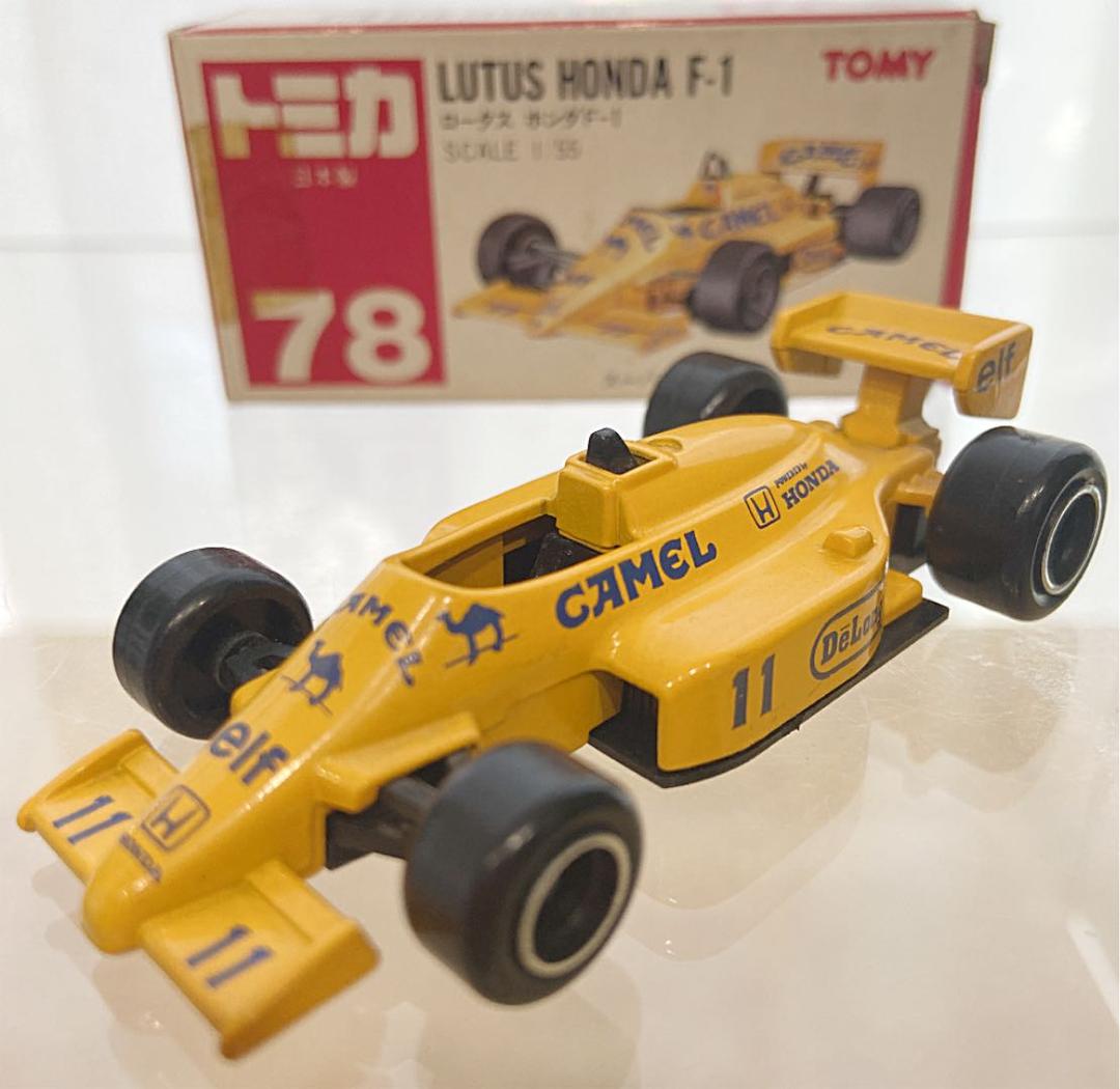 トミカ赤箱No.78ロータスホンダF1日本製 - メルカリ