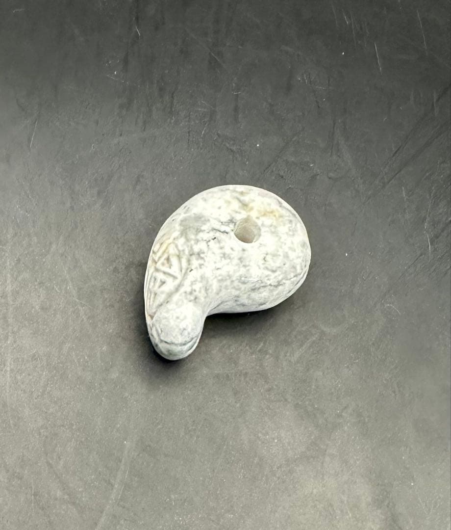 2025.4.18福護勾玉　糸魚川山翡翠