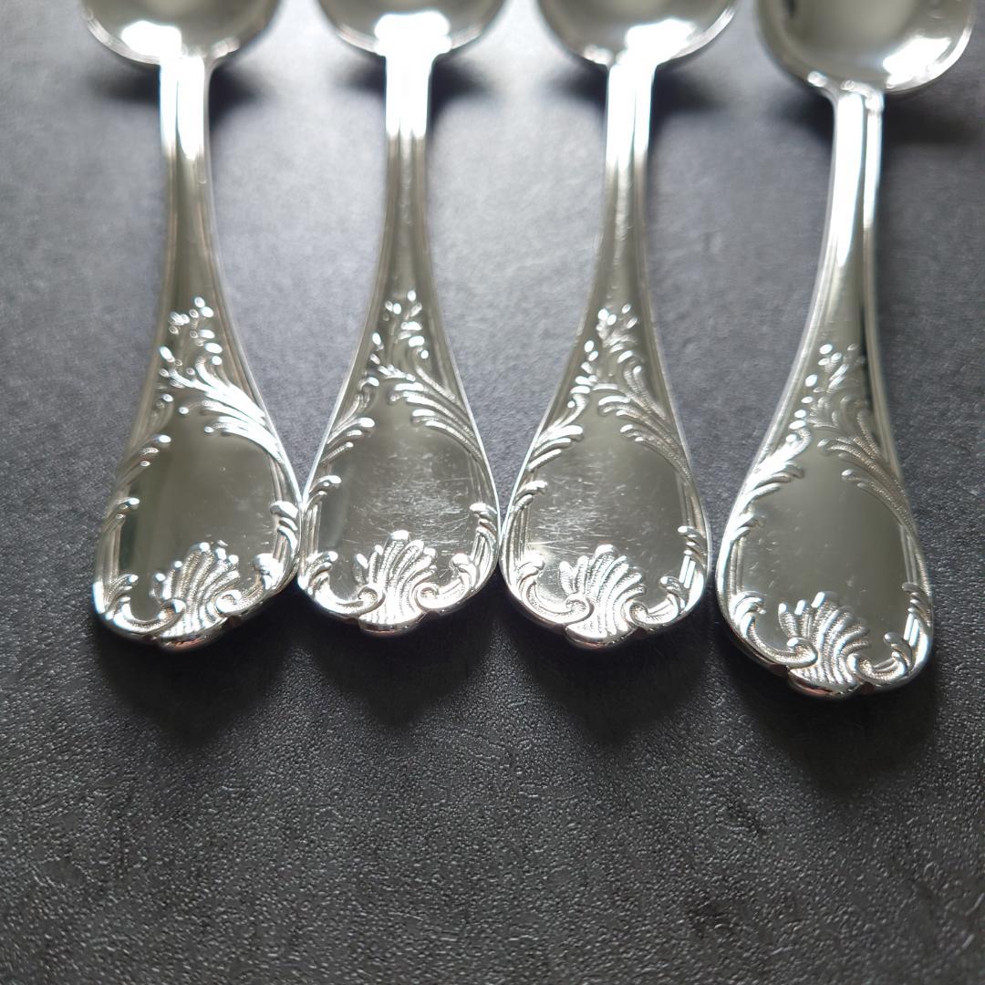 希少 クリストフル マルリー スタンダードスプーン 4点