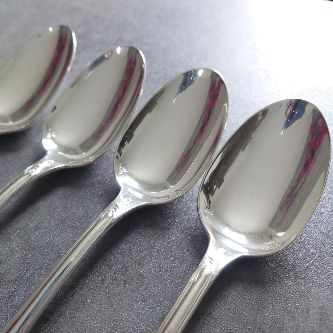 希少 クリストフル マルリー スタンダードスプーン 4点