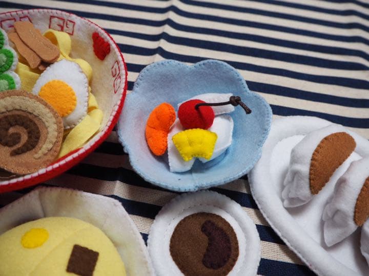 13 フェルトままごと　ラーメン屋さん　オーダーページ