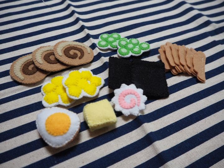 13 フェルトままごと　ラーメン屋さん　オーダーページ