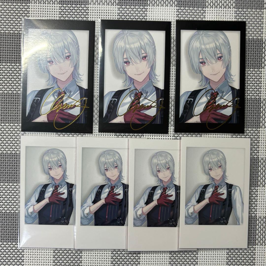 弦月藤士郎 VΔLZ 4周年 チェキ風カード ばるつ ヴァルツ セット - メルカリ